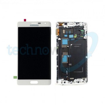 Display Ori. Samsung Note 4 Edge N915 Bianco con Frame