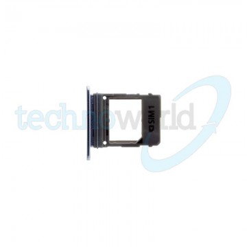 Porta Sim Card Samsung A8 2018 per vers. Orchid Gray