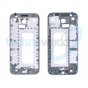 Frame Supporto Lcd Samsung J3 2017 Blue Silver