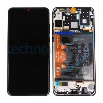 Display Ori. Huawei P30 Lite New Edition Nero Con Frame