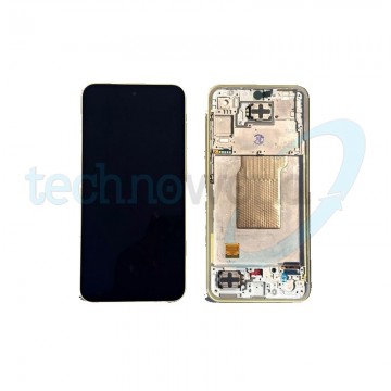 Display Ori. Samsung A35 5G A356 Giallo con Frame