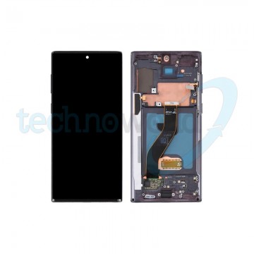 Display Samsung Note 10 N970 Nero con Frame - Disassembled