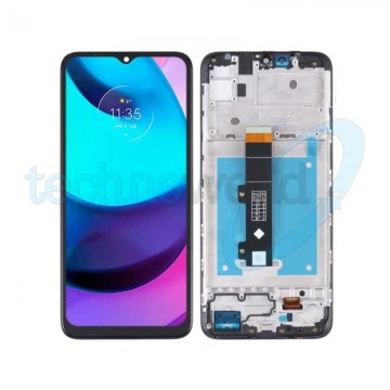 Display Moto E20 Nero con Frame