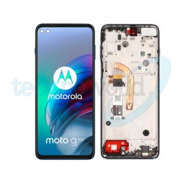 Display Moto G100 Slate Grey con Frame