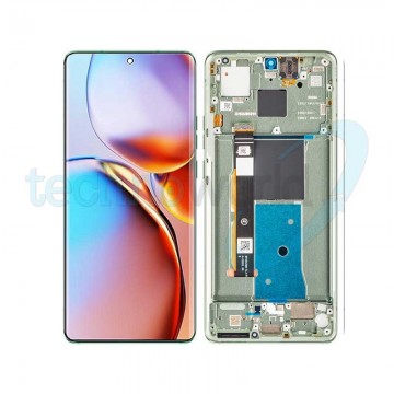 Display Ori. Moto Edge 40 Verde con frame