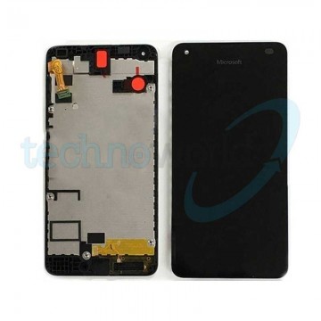 Display Nokia 550 Lumia Nero con Frame