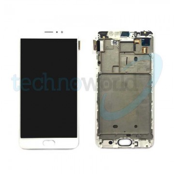 Display Meizu Pro 6 Plus Bianco con Frame