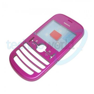 Cover Frontale Pink Nokia 200 Asha