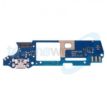 PCB Board Con Connettore Carica Wiko Ridge Fab 4G