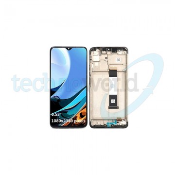 Display Ori. Xiaomi Redmi 9T Nero con Frame
