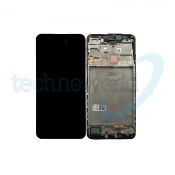 Display Ori. Samsung A16 A165 Nero con Frame