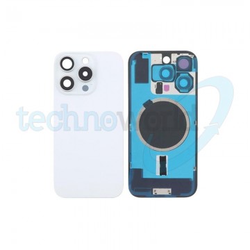 Vetrino Cover Batteria iPhone 16 Pro Bianco