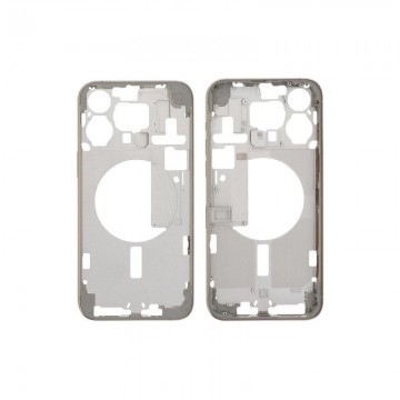 Telaio Posteriore iPhone 15 Pro Max Titanio Naturale