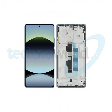 Display Ori. Xiaomi Redmi Note 14S Blu con Frame