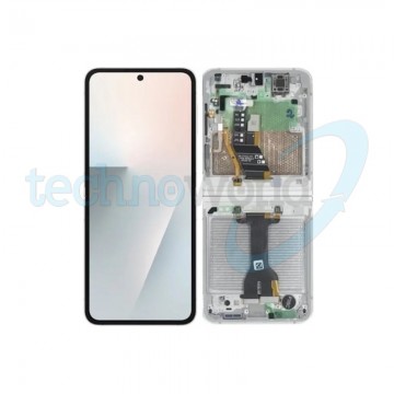 Display Ori. Samsung Z Flip 7 FE F761 Bianco con Frame