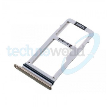 Porta Sim/microSD Samsung A3 2017 per vers. Gold