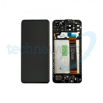 Display Ori. Samsung A13 2022 A137 Nero Con Frame