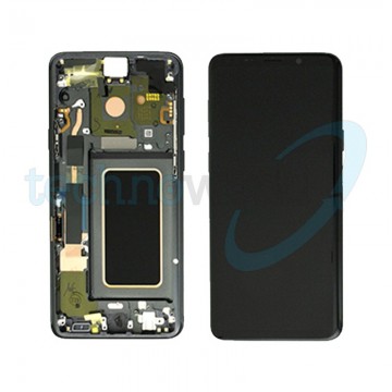 Display Ori. Samsung S9 Plus G965 Titanium Gray Con Frame