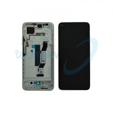 Display Ori. Xiaomi Mi 10T Bianco con Frame