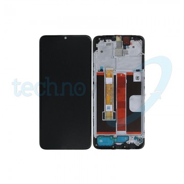 Display Ori. Oppo A9 2020 Nero con Frame