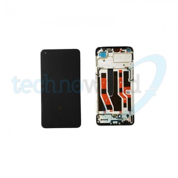 Display Ori. Oppo Reno7 4G Nero con Frame