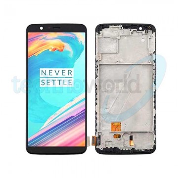 Display OnePlus 5T  Nero con Frame