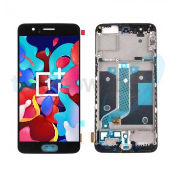Display OnePlus 5  Nero con Frame