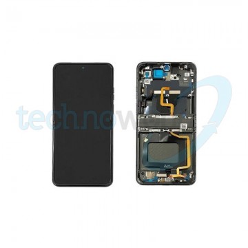 Display Moto Razr 40 Ultra Nero con Frame - Disassembled