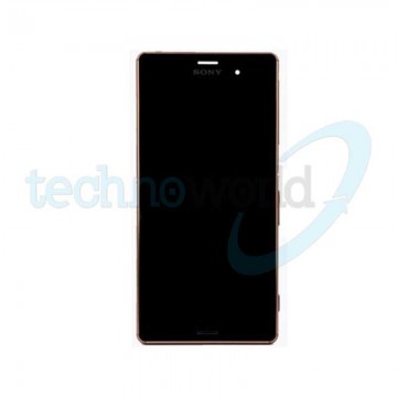 Display Xperia Z3 Dual Sim Copper con Frame