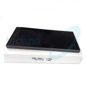 Display Xperia Z5 E6683 Dual Sim Dark Silver con Frame