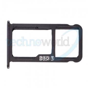 Porta Sim Card + Micro SD Nero Nokia 7.1 Plus