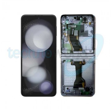 Display Ori. Samsung Z Flip 5 5G F731 Blu con Frame