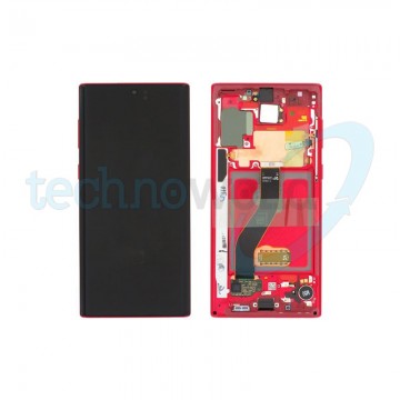 Display Ori. Samsung Note 10 N970 Rosso Con Frame
