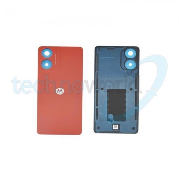 Copribatteria Moto G04s Arancione