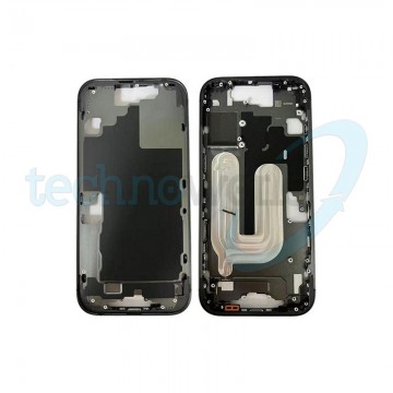 Telaio Centrale iPhone 17 Nero - (Con Flat Tasto Camera)