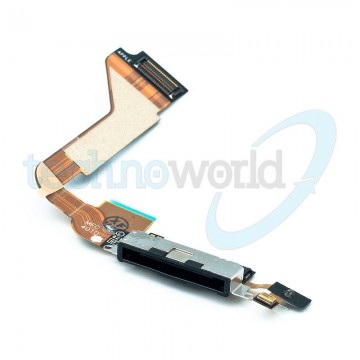 Connettore Carica iPhone 4 Nero