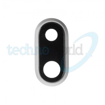 Lente Fotocamera Posteriore iPhone 8 Plus Silver