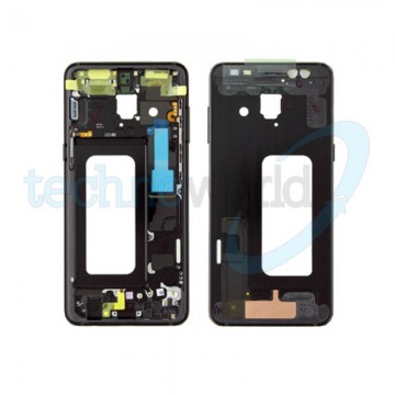 Frame Supporto Lcd Samsung A8 2018 Nero