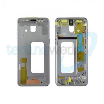 Frame Supporto Lcd Samsung A8 2018 Orchid Gray