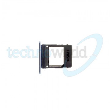 Porta Sim Card Samsung A8 2018 per vers. Nero