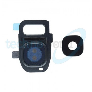 Lente Fotocamera Completa Samsung S7 Nero