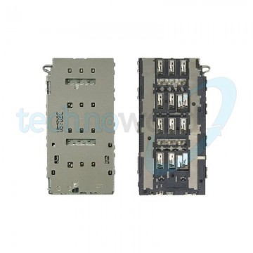 Lettore Sim Card Dual Sim Samsung S6 Edge Plus