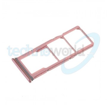 Porta Sim/microSD Samsung A9 Rosa