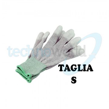 Guanti In Fibra Di Carbonio/pu Esd Elasticizzati S