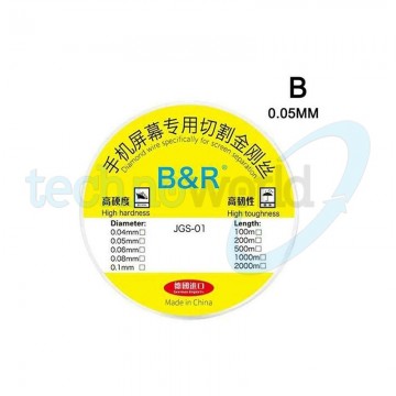 Filo Molibdeno 100m - 0.05mm
