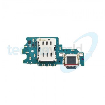 PCB Board Ori. con Connettore Carica e Microfono Samsung S21 FE 5G