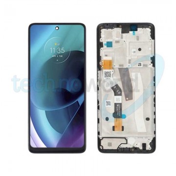 Display Moto G51 Nero con Frame