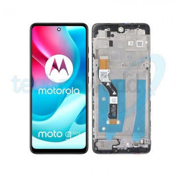 Display Moto G60s Nero con Frame
