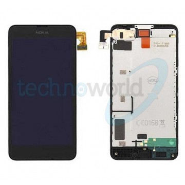 Display Nokia 630-635 Lumia Nero con Frame