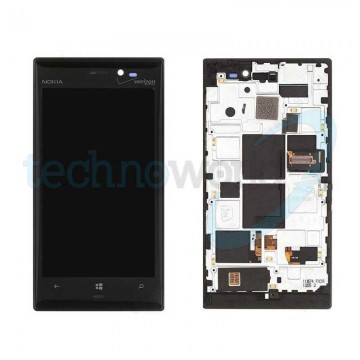 Display Nokia 928 Lumia Nero con Frame